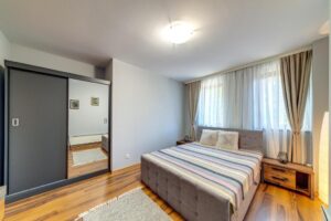 Luxury Flat in Grand Resort Pamporovo, спялня