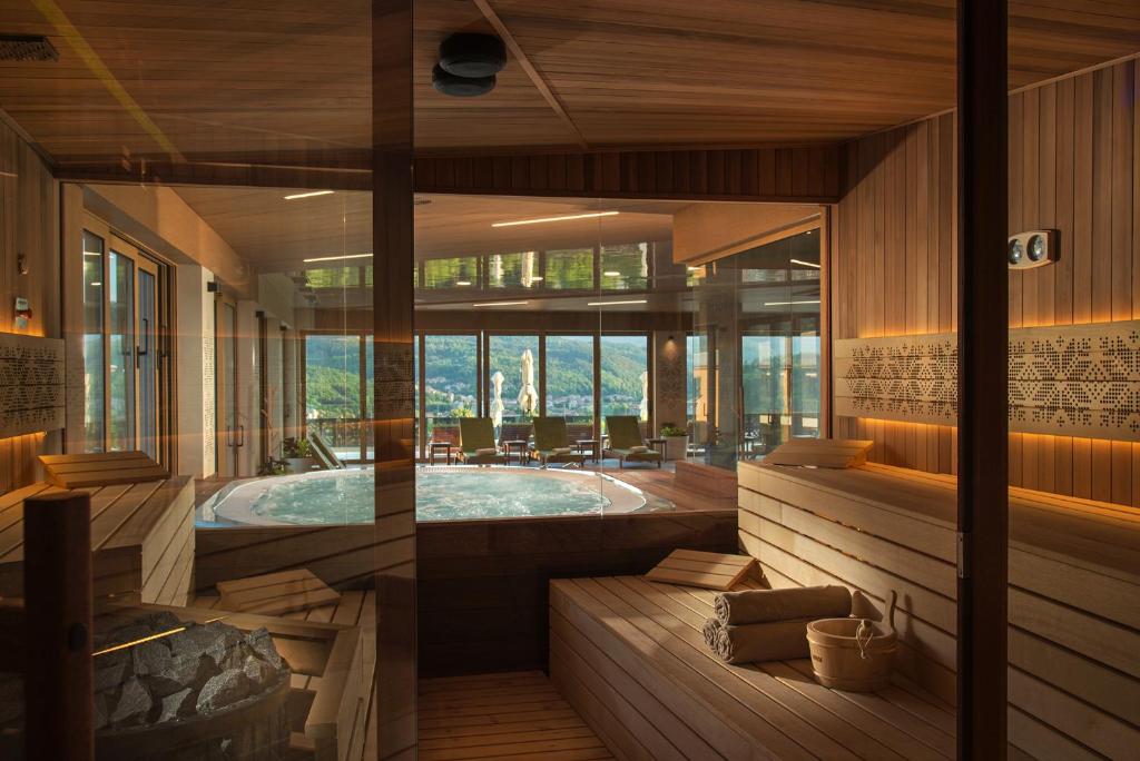 Wine & SPA Hotel Chukara сауна